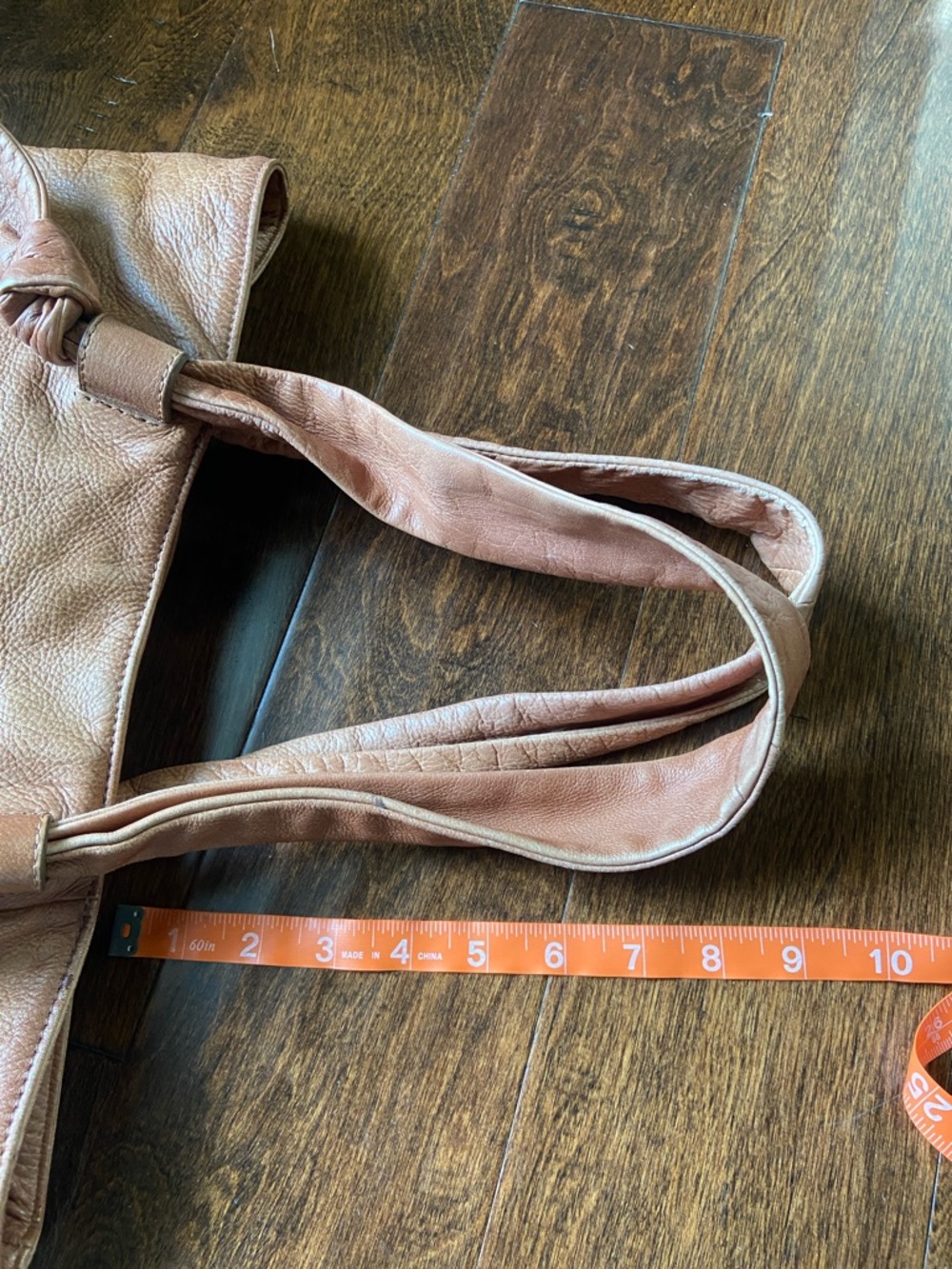 Frye Nora Knotted Tote O/S light brown - Picture 13 of 13